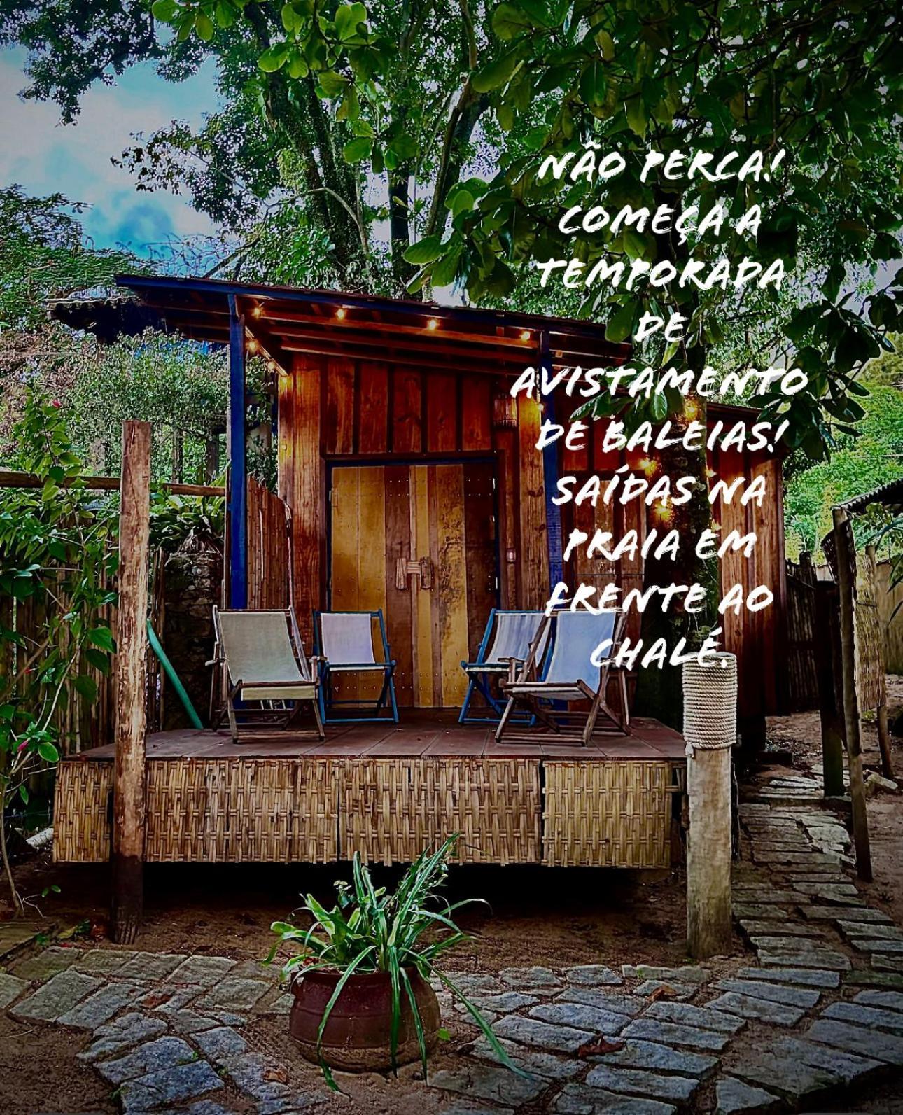 Chale Pau D'Alho - Pe Na Areia - Curral, Ilhabela Villa Exterior photo